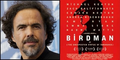 BIRDMAN written and directed by Alejandro González Iñárritu, nominated for Best Original Screenplay Academy Award