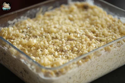 Gratin de coquillettes aux champignons à la crème