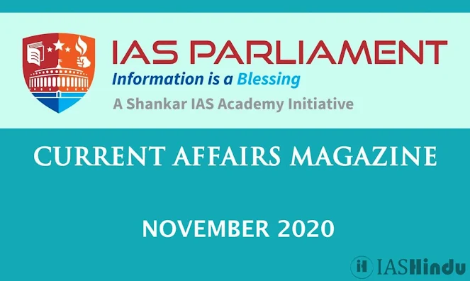 Current Affairs November 2020 iasparliament