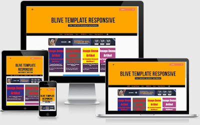 Download Free Blogger Template Blive