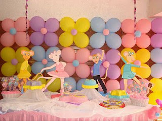 Children Parties, Angelina Ballerina Decoration