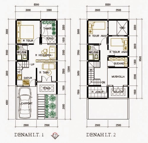Desain Rumah  Minimalis  1  Lantai  Luas  Tanah  90M2 Gambar 