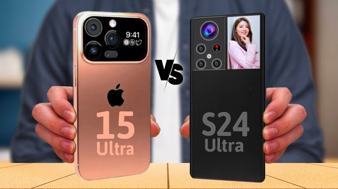 Apple iPhone 15 Pro Max vs Samsung Galaxy S24 Ultra comparison