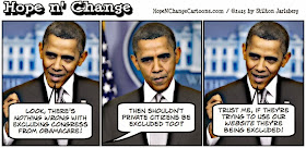 cartoon, computer, crash, government, healthcare.gov, hope and change, hope n' change, liberals, national parks, obama, obama jokes, obamacare, shutdown, stilton jarlsberg, 