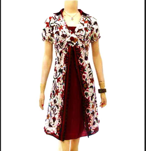 Model Baju Batik Wanita Modern Yang Keren Model Baju Batik Wanita Modern Yang Keren