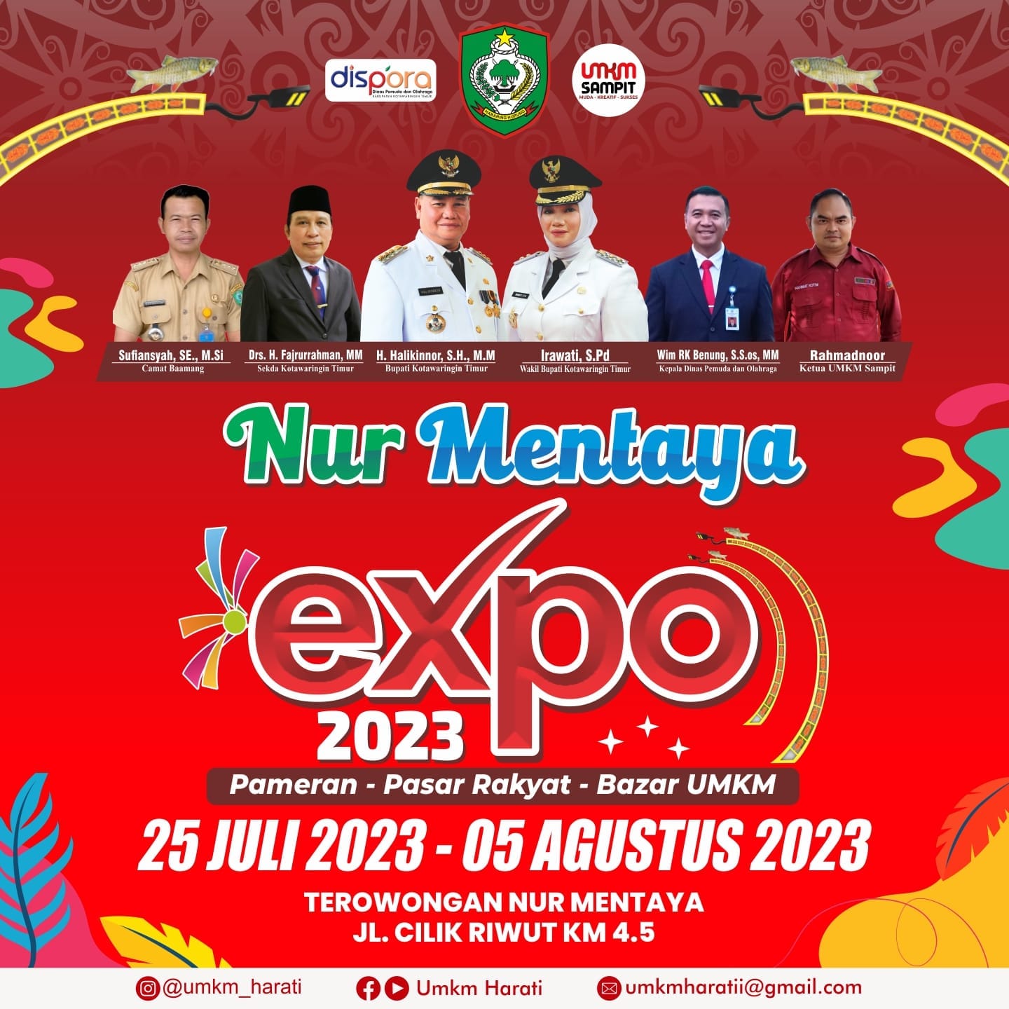 Nur Mentaya Expo 2023 Sampit