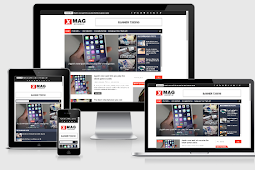Download Template X-Mag Responsive Blogger