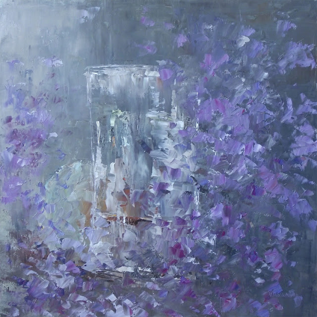 Glass vase and flowers & Vitaliy Mashchenko