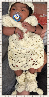 free crochet pattern, free crochet baby dress pattern,