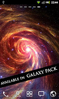 Inferno Galaxy Live Wallpaper