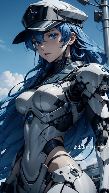 Esdeath in Niji Armor