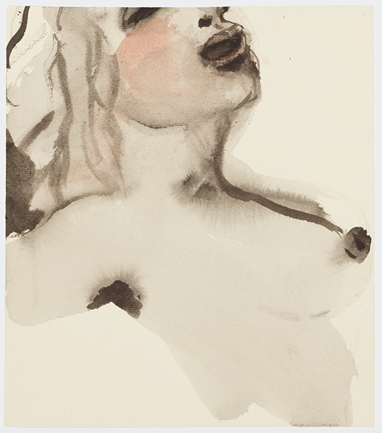 drawing Marlene Dumas Venus in bliss, 2015-2016 