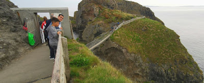 Irlanda del Norte. Carrick-a-Rede Rope Bridge.