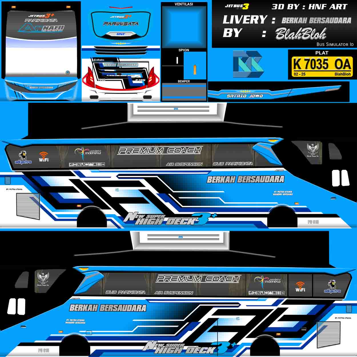 livery bussid berkah bersaudara