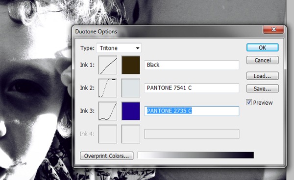 step3 - select tricone colors