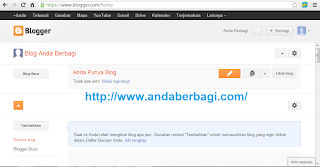 Cara mudah membuat blog, blogspot, blogger + Gambar 5