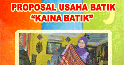 Proposal Usaha Batik  Contoh Proposal Usaha