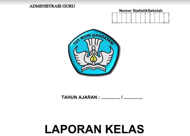 Cover Format Buku Laporan Kelas