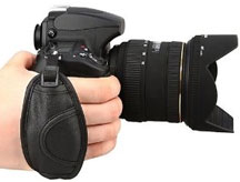 Leather Hand Grip Strap for Nikon D5000 D5100 D7000 D90 