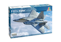 Italeri 1/48 F-22A RAPTOR (2822) Colour Guide & Paint Conversion Chart