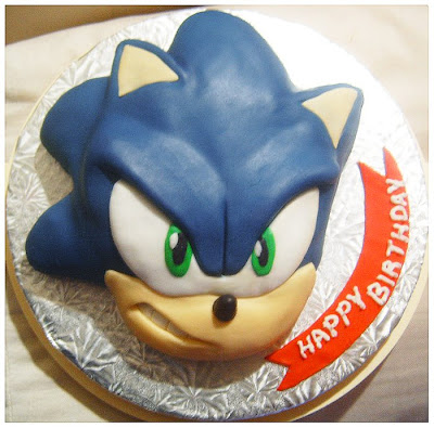 Happy Birthday Dog Cake. Happy Birthday Sonic