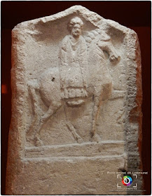 METZ (57) - Musée de la Cour d'Or : Stèles gallo-romaines à la déesse Epona