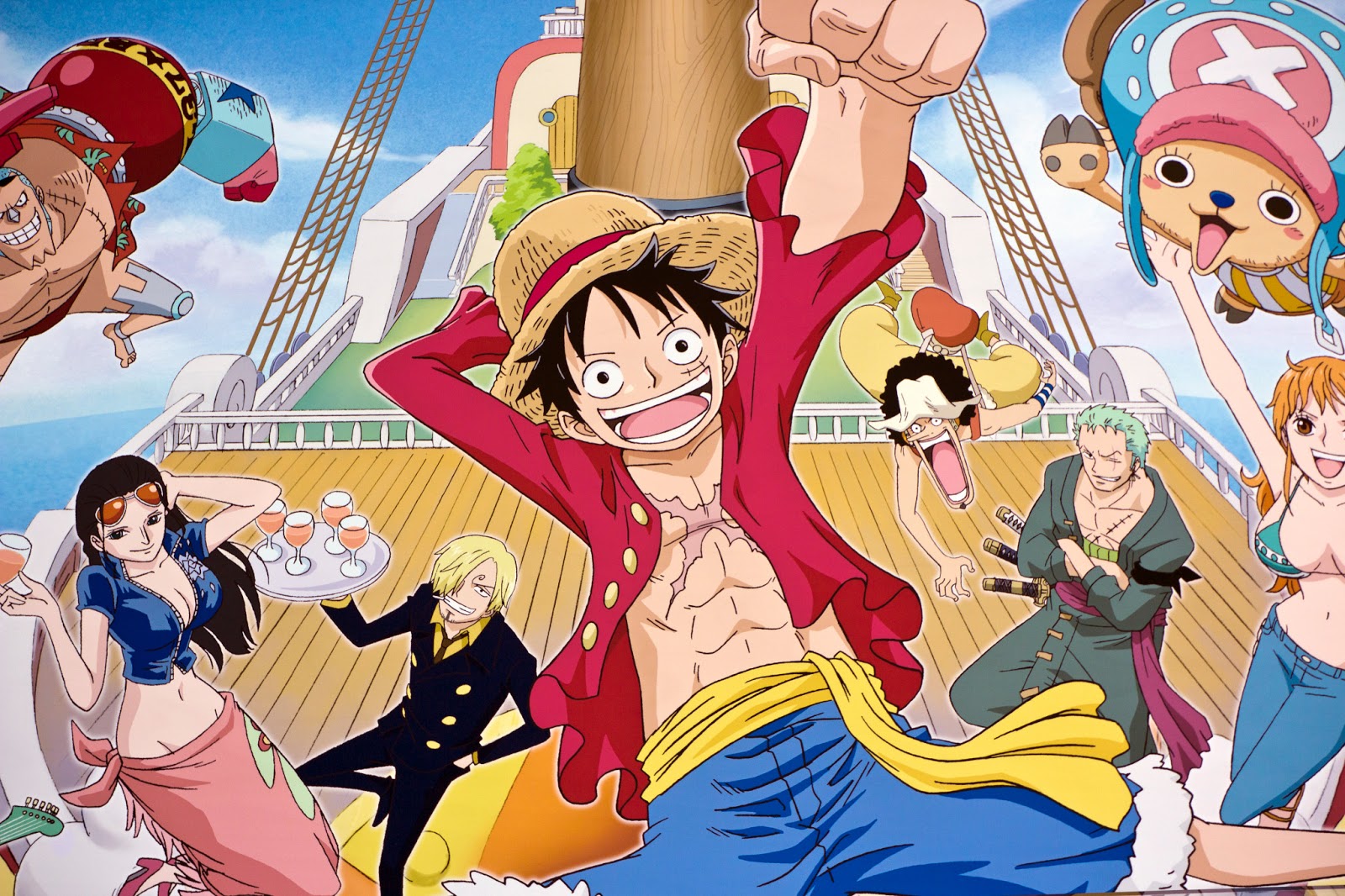 anime one piece wallpaper backgrounds Reviewed by kang gawit on ...