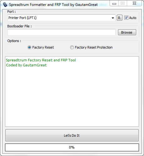 Spreadtrum Formatter & Frp Tool One Click Format & Frp Remove All Spd Devices