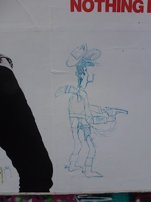 Streetart, Urbanart, Scribbles, Lucky Luke