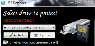 Proteksi Menggunakan USB Defender
