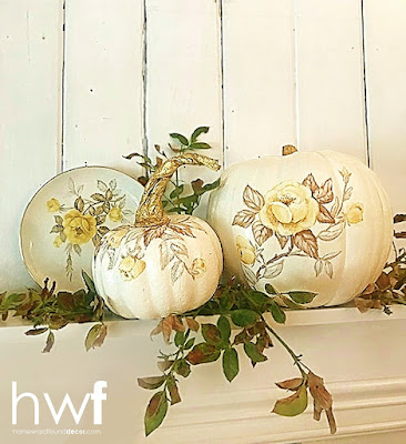 fall,pumpkins,painting,faux finish,tutorial,home decor,decorating,diy decorating,DIY,re-purposing,beach style,coastal style,boho style,pumpkin decor,painted pumpkins,no carve pumpkin decor,coastal fall home decor,beachy fall home decor,autumn decor,fall decor,paint tips.