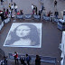 Amazing Sidewalk Art Monalisa in Sydney Australia