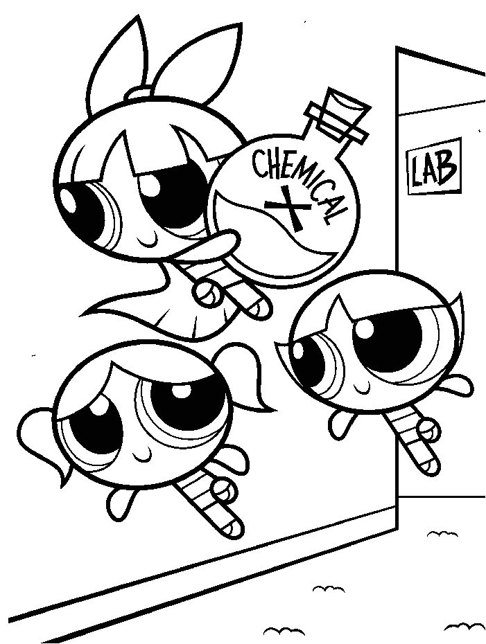 Powerpuff Girls Coloring Pages - Part 2