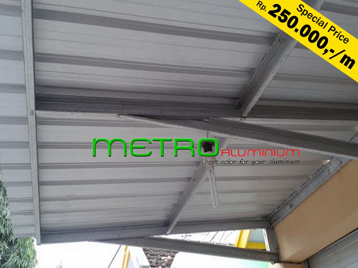 CANOPY BAJA RINGAN METRO TRUSS ALUMINIUM