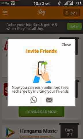 Joy Free Recharge App