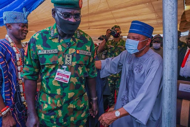 Buratai Defends Buhari In Osun!!!