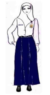 Pakaian Seragam Nasional SMP/ SMPLB