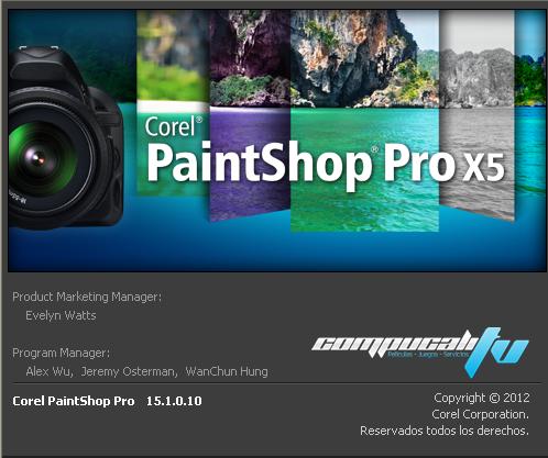 Corel PaintShop Pro X5 v15 Español Full Descargar 1 Link 