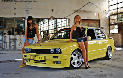 BMW SEXY GIRL E30