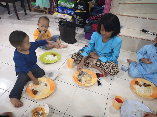 KENDURI DOA SELAMAT UNTUK UMRAH MAK, ABAH, ABANG DAN ADIK !