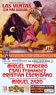 Festival Taurino Las Ventas Peña Aguilera