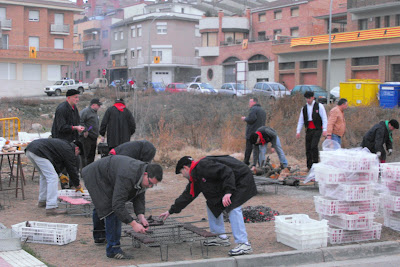 Imatges de la tradicional festa de "la corrida" 2009, a Puig-reig