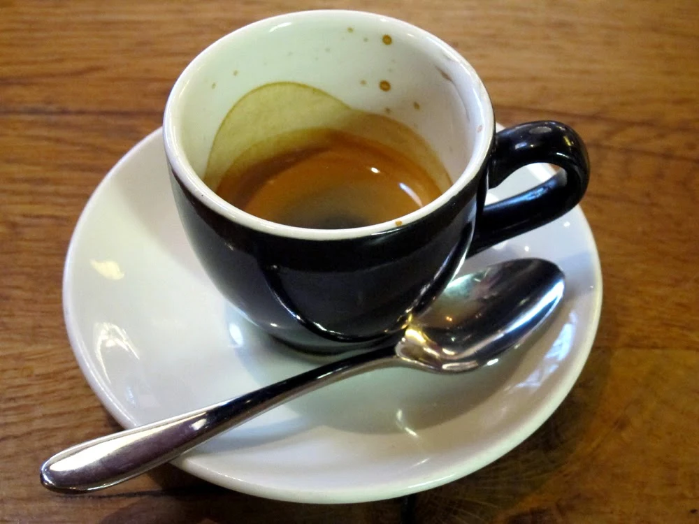 Espresso at Tramontana in Shoreditch