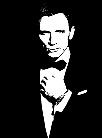 Daniel Craig the latest James Bond has now been added to my James Bond