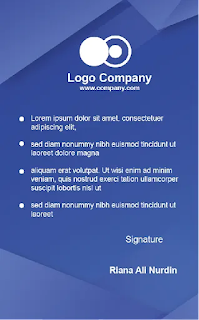 Download Template Format ID Card Karyawan Microsoft Word