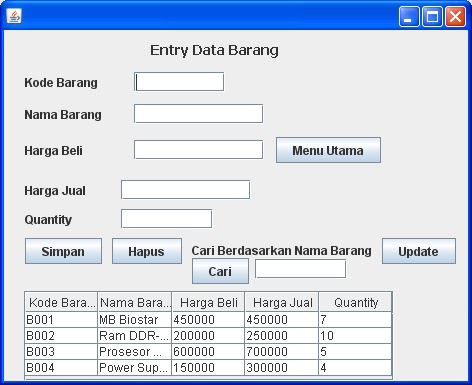 Tutorial Java Netbeans Mysql: SourceCode Sistem Informasi Tutorial Java Netbeans Mysql: SourceCode Sistem Informasi