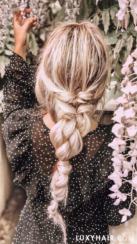 beautiful summer hairstyle idea