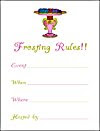 Cupcake Invitation