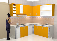 Produksi Kitchen Set Interior Dapur di Semarang