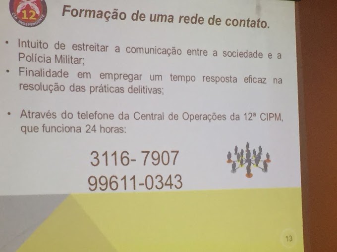 12ªCIPM reúne comerciantes e moradores para discutir segurança nos bairros do Rio Vermelho e Ondina